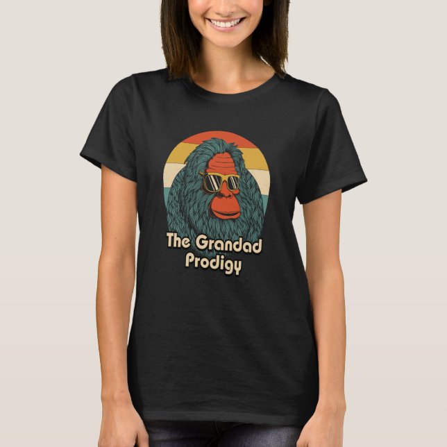 T-shirt The Grandad Prodigy Fathers Day Smart Parents Inte (Devant)