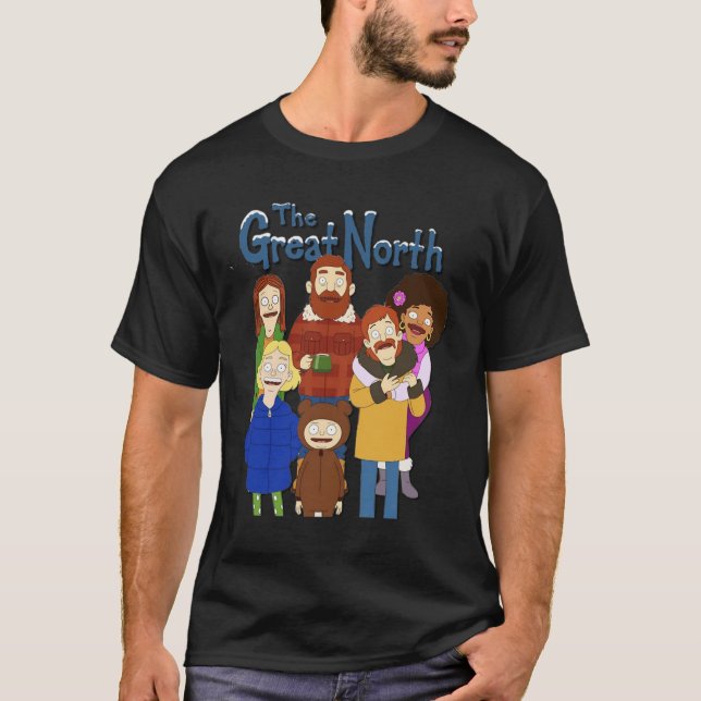 T-shirt The Great North  boy (Devant)