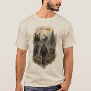 T-shirt The Hunter , Dans le silence sauvage 
