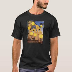 T-Shirt: The Lantern Bearers - - Maxfield Parrish T-Shirt
