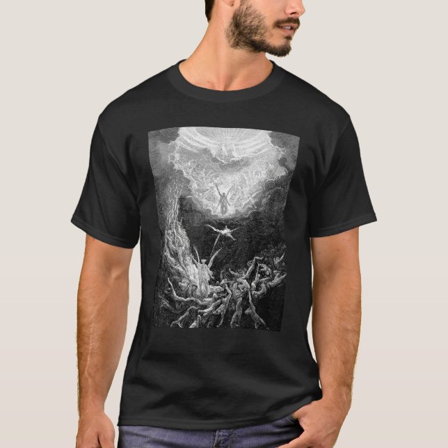 T-shirt The Last Judgment Gustave Dore Biblical Art (Devant)