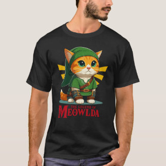 T-shirt The Legend of Meowlda friend