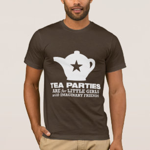 T-shirt thé - les thés sont pour de petites filles