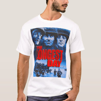 T-shirt The Longest Day movie cover art 