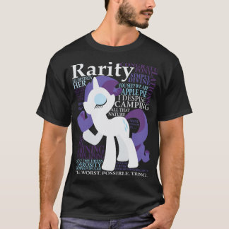 T-shirt The Many Words of Rarity girl