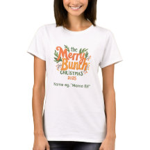 The Merry Bunch – Retro Family Christmas Shirt