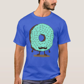 T-shirt The Mustache Donut funny