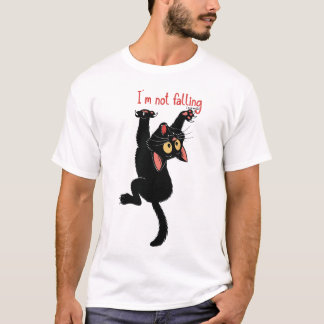 T-shirt The naughty cat , feeling love with cat