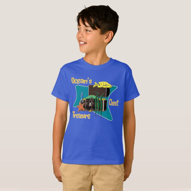 T-shirt The Ocean's treasure chest (Devant entier)
