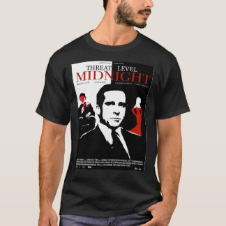 T-shirt The Office Threat Level Midnight Movie Poster Post