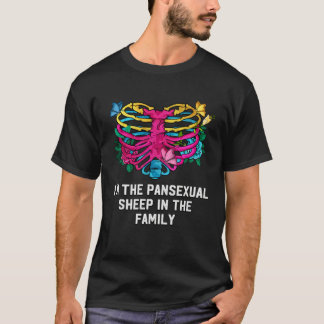 T-shirt The Pansexual Sheep in the Family LGBTQ Pan Pride 