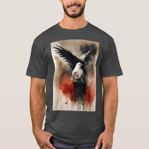 T-shirt "The Pigeon Post : Feathered Dispatches"