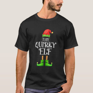 T-shirt The Quirky Elf Matching Group Christmas