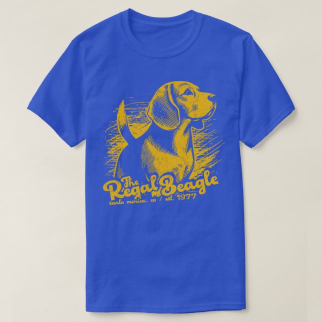 T-shirt The Regal Beagle 1977 Threes Company 1 (Design devant)