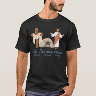 T-shirt The resurrection easter Christian