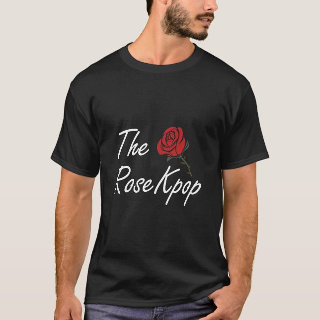 T-shirt The Rose Forever | K-Pop Fan Edition (Devant)