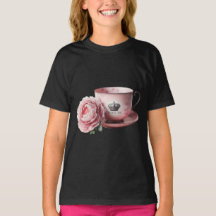 T-shirt Thé royal et pivoine