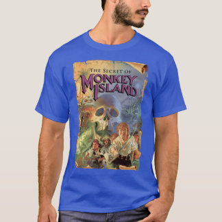 T-shirt The Secret of Monkey Island retro