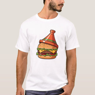 T-shirt The Tagine Burger - Moroccan American Food Fusion 