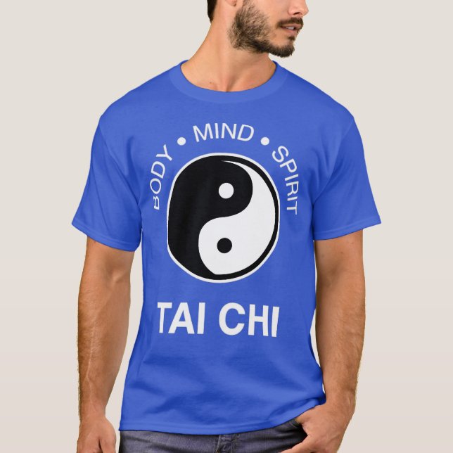 T-shirt The Tai Chi Body Mind Spirit 19 (Devant)