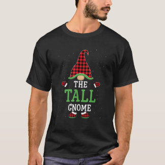 T-shirt The Tall Gnome Funny Group Matching Christmas Paja