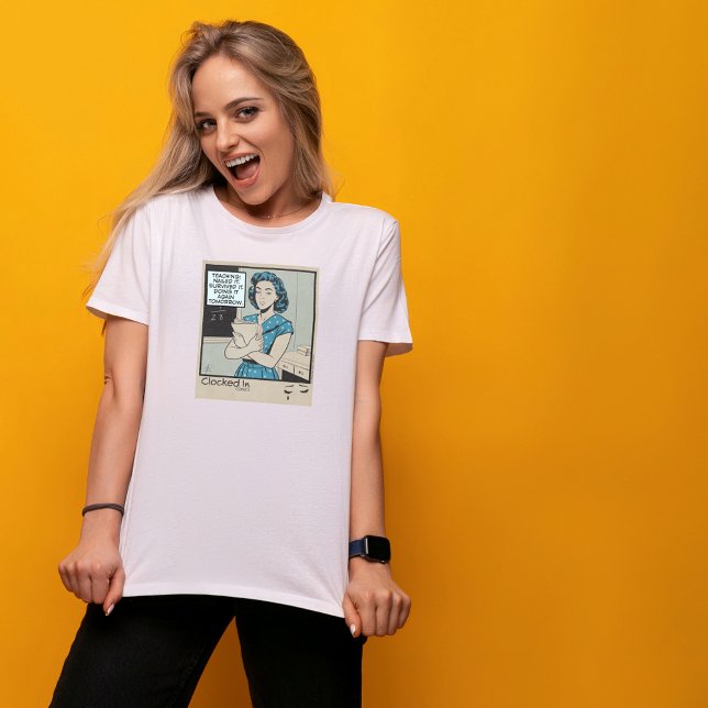 T-shirt The Teacher Life (Créateur téléchargé)