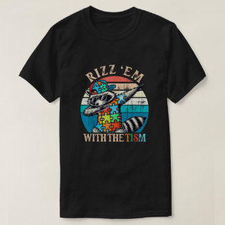 T-shirt The Tism Rizz - Unlocking Charisma Level