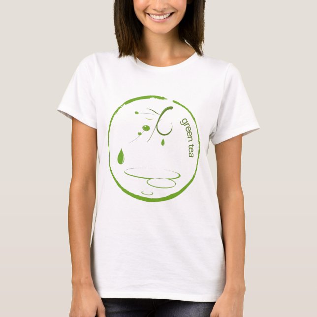 T-shirt Thé vert 1 (Devant)