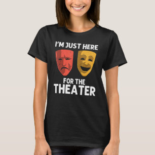 T-shirt Théâtre cool Pour Hommes Femmes Broadway Théâtre M