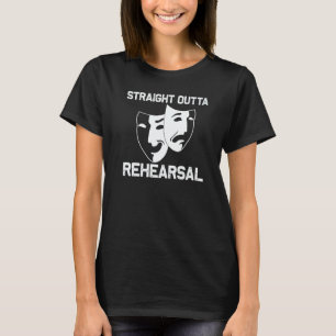 T-shirt Théâtre cool pour hommes femmes drame acteur coméd
