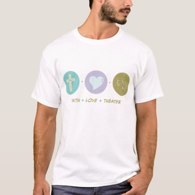 T-shirt Théâtre d'amour de foi (Devant)
