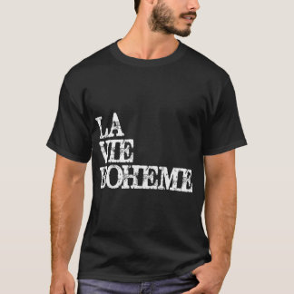 T-shirt Théâtre La Vie Boheme Acteur & Ager