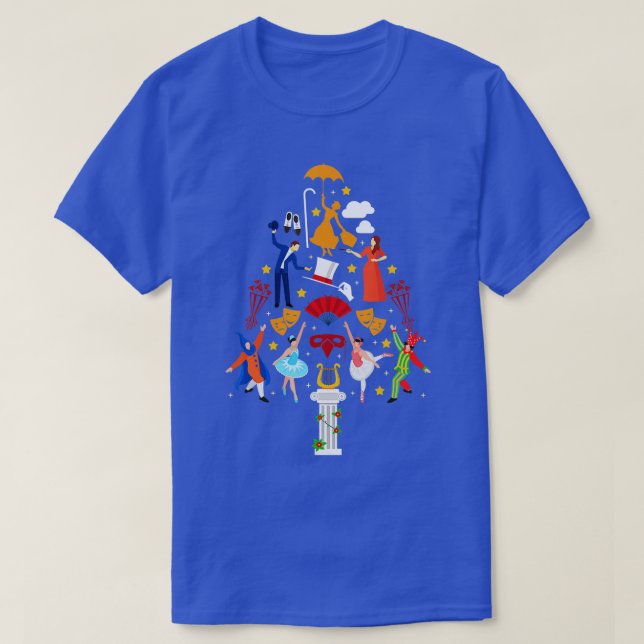 T-shirt Théâtre musical de Broadway (Design devant)