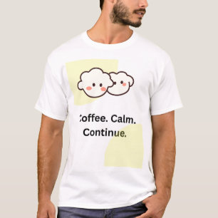 T-shirt théière clam mignon t-shart