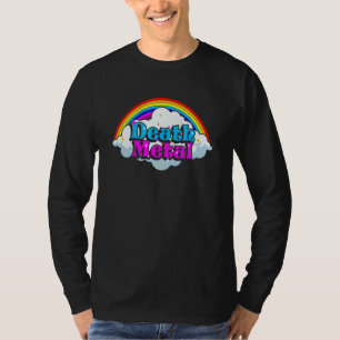 T-shirt Thème arc-en-ciel de Death Metal