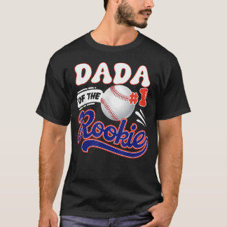 T-shirt Thème de baseball pour le 1er anniversaire de Dada