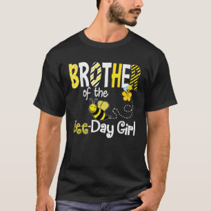 T-shirt Thème de fête d'anniversaire de l'abeille