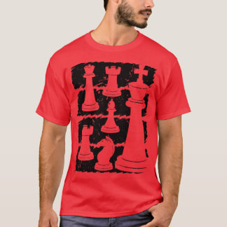 T-shirt Thème d'échecs