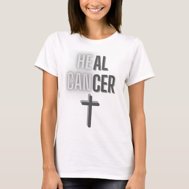 T-shirt Thème du cancer du coeur (Devant)