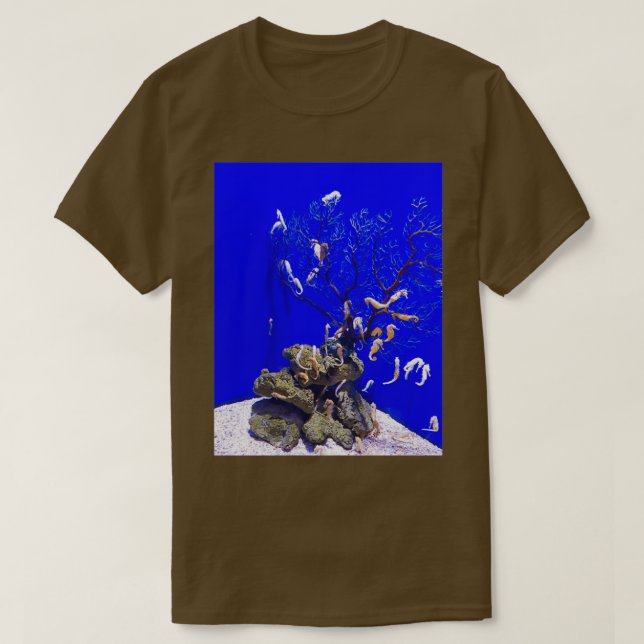 T-shirt Thème du Sea Horse (Design devant)
