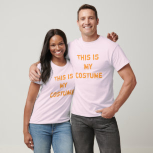 T-shirt Thème Halloween : "C'est mon costume"