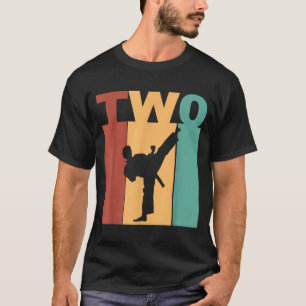 T-shirt Thème Karaté Taekwondo 2e anniversaire 2 ans