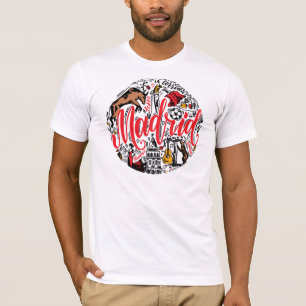 T-shirt Thème MADRID espagnol