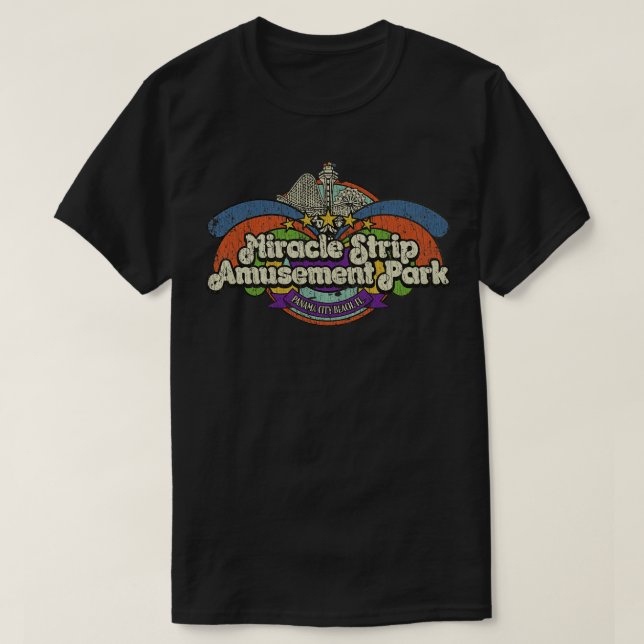 T-shirt Theme Park Miracle Strip Amusement Park 1963 (Design devant)