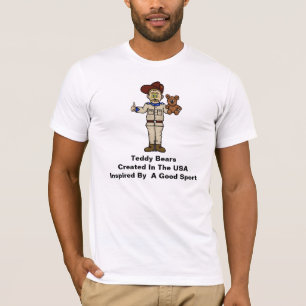 T-shirt Theodore Roosevelt et Teddy Bear