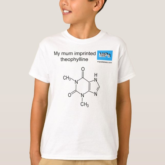 T-shirt théophylline mum (Devant)