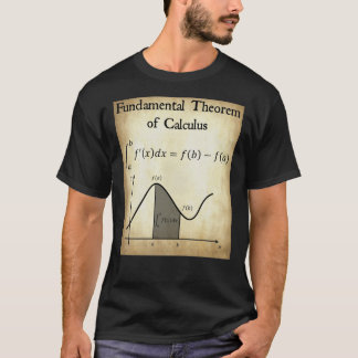 T-shirt Théorème Fondamental Du Calcul