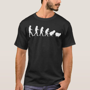 T-shirt Théoricien de la Conspiration Évolution Humaine Ré