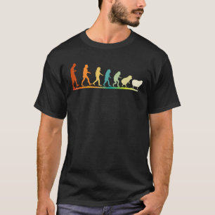 T-shirt Théoricien de la conspiration Mouton Évolution hum