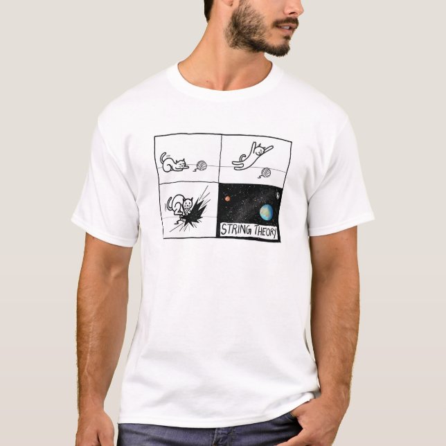 T-shirt Théorie de ficelle (Devant)